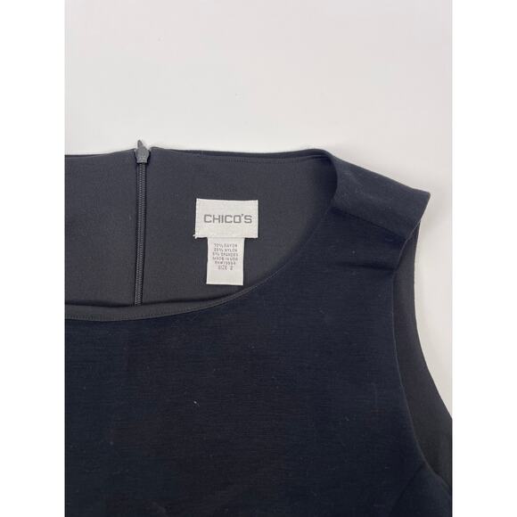 Chico's Black Dress (B31) - Picture 4 of 8
